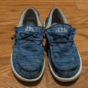 Hey Dude Men's Blue Slip-On Loafers